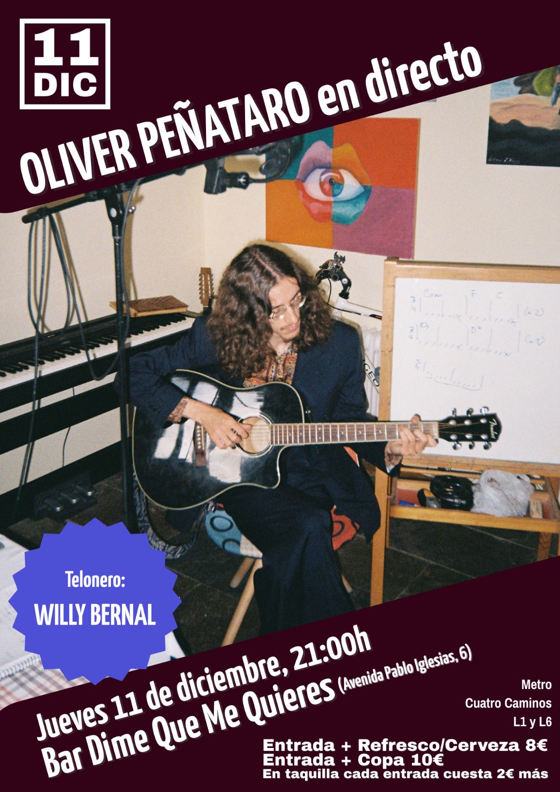 Dime que me quieres Madrid, Reservado para cumpleaños Madrid, Cumpleaños con concierto Madrid, Celebrar cumpleaños Madrid, Local para cumpleaños Madrid, 40 cumpleaños Madrid, Cumpleaños en bar de copas Madrid