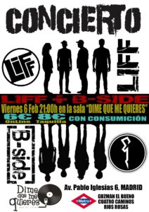 Dime que me quieres Madrid, Reservado para cumpleaños Madrid, Cumpleaños con concierto Madrid, Celebrar cumpleaños Madrid, Local para cumpleaños Madrid, 40 cumpleaños Madrid, Cumpleaños en bar de copas Madrid