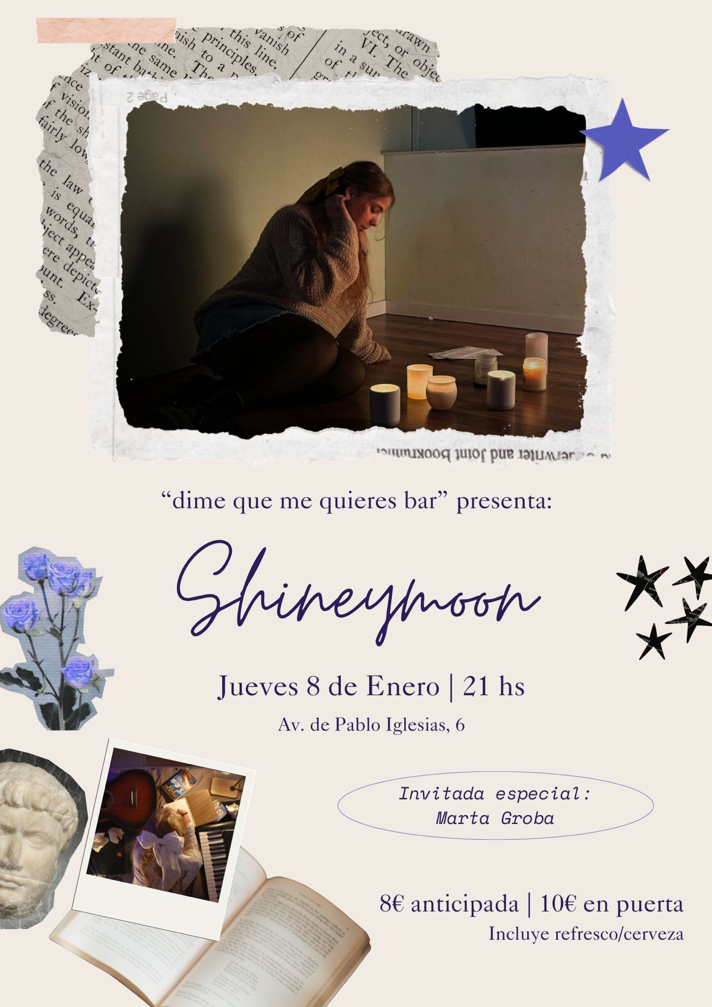 Dime que me quieres Madrid, Reservado para cumpleaños Madrid, Cumpleaños con concierto Madrid, Celebrar cumpleaños Madrid, Local para cumpleaños Madrid, 40 cumpleaños Madrid, Cumpleaños en bar de copas Madrid