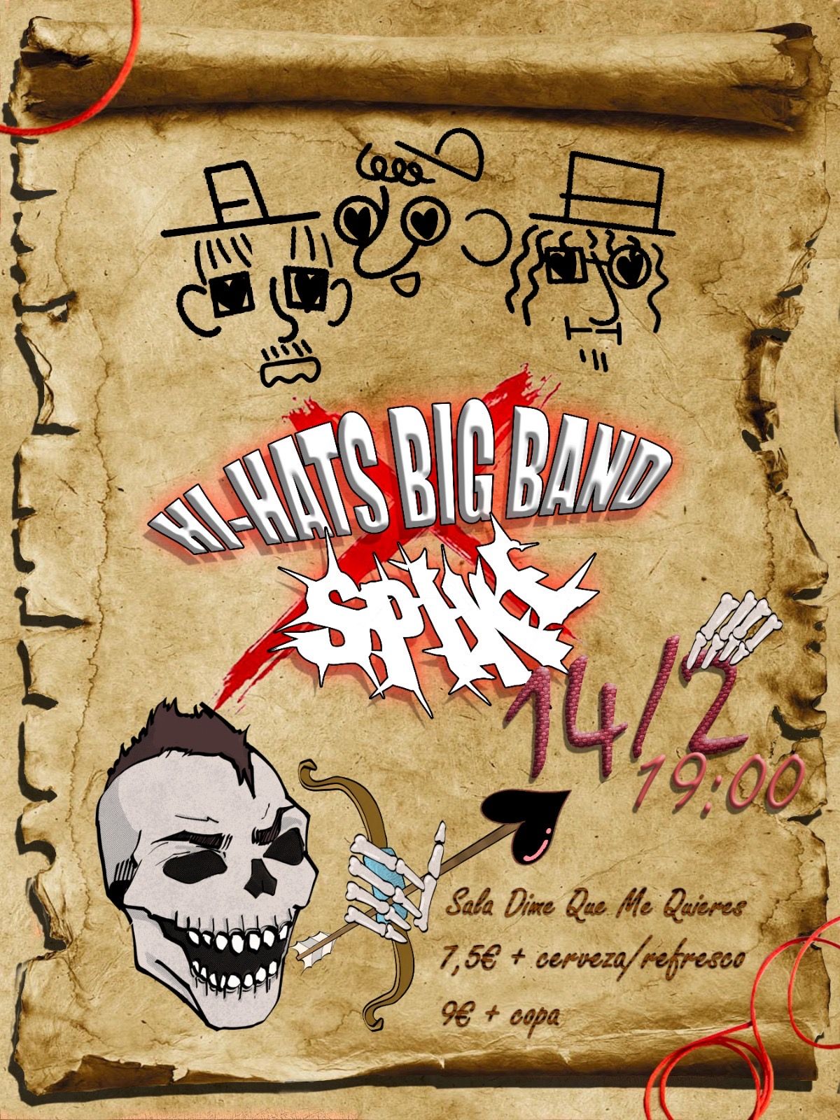 Dime que me quieres Madrid, Reservado para cumpleaños Madrid, Cumpleaños con concierto Madrid, Celebrar cumpleaños Madrid, Local para cumpleaños Madrid, 40 cumpleaños Madrid, Cumpleaños en bar de copas Madrid