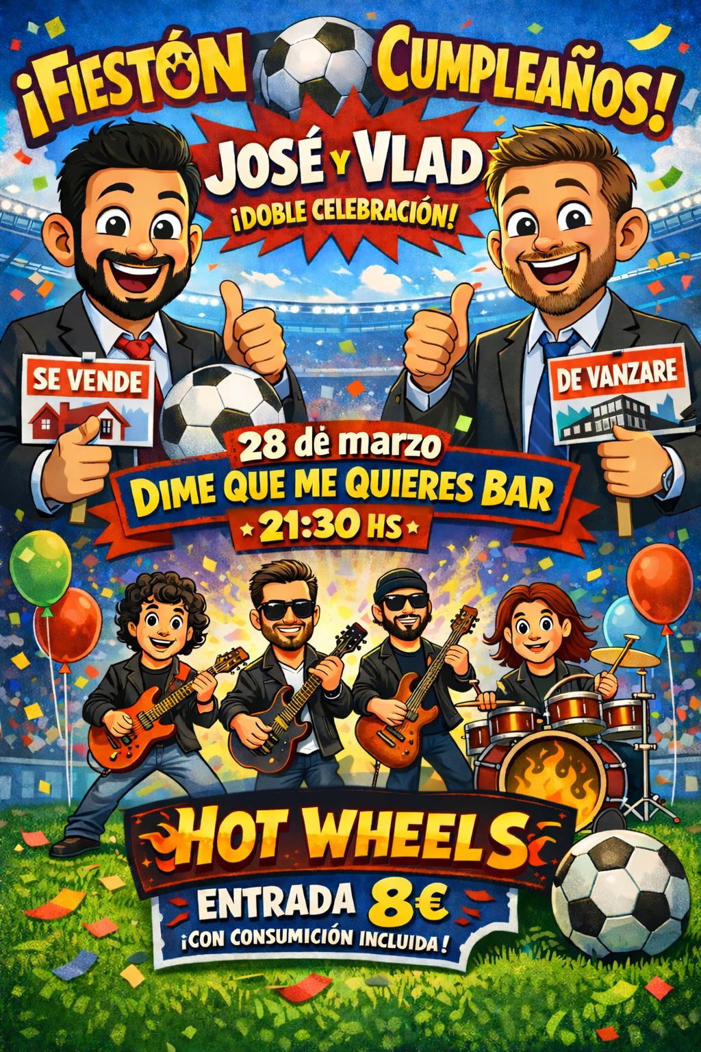 Dime que me quieres Madrid, Reservado para cumpleaños Madrid, Cumpleaños con concierto Madrid, Celebrar cumpleaños Madrid, Local para cumpleaños Madrid, 40 cumpleaños Madrid, Cumpleaños en bar de copas Madrid