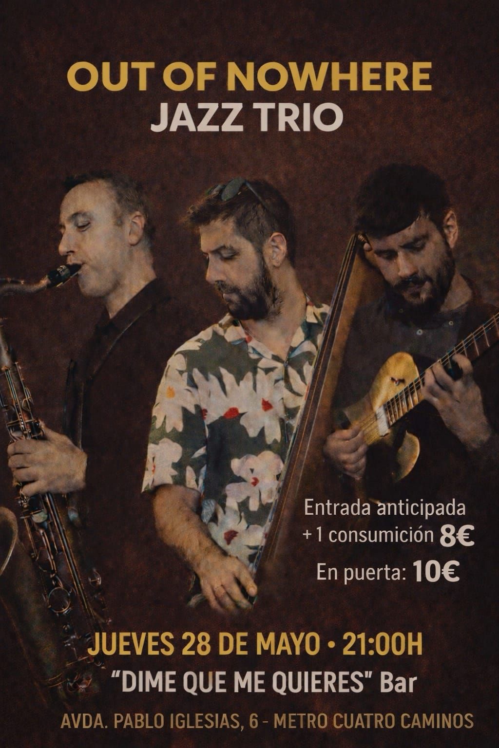 Dime que me quieres Madrid, Reservado para cumpleaños Madrid, Cumpleaños con concierto Madrid, Celebrar cumpleaños Madrid, Local para cumpleaños Madrid, 40 cumpleaños Madrid, Cumpleaños en bar de copas Madrid